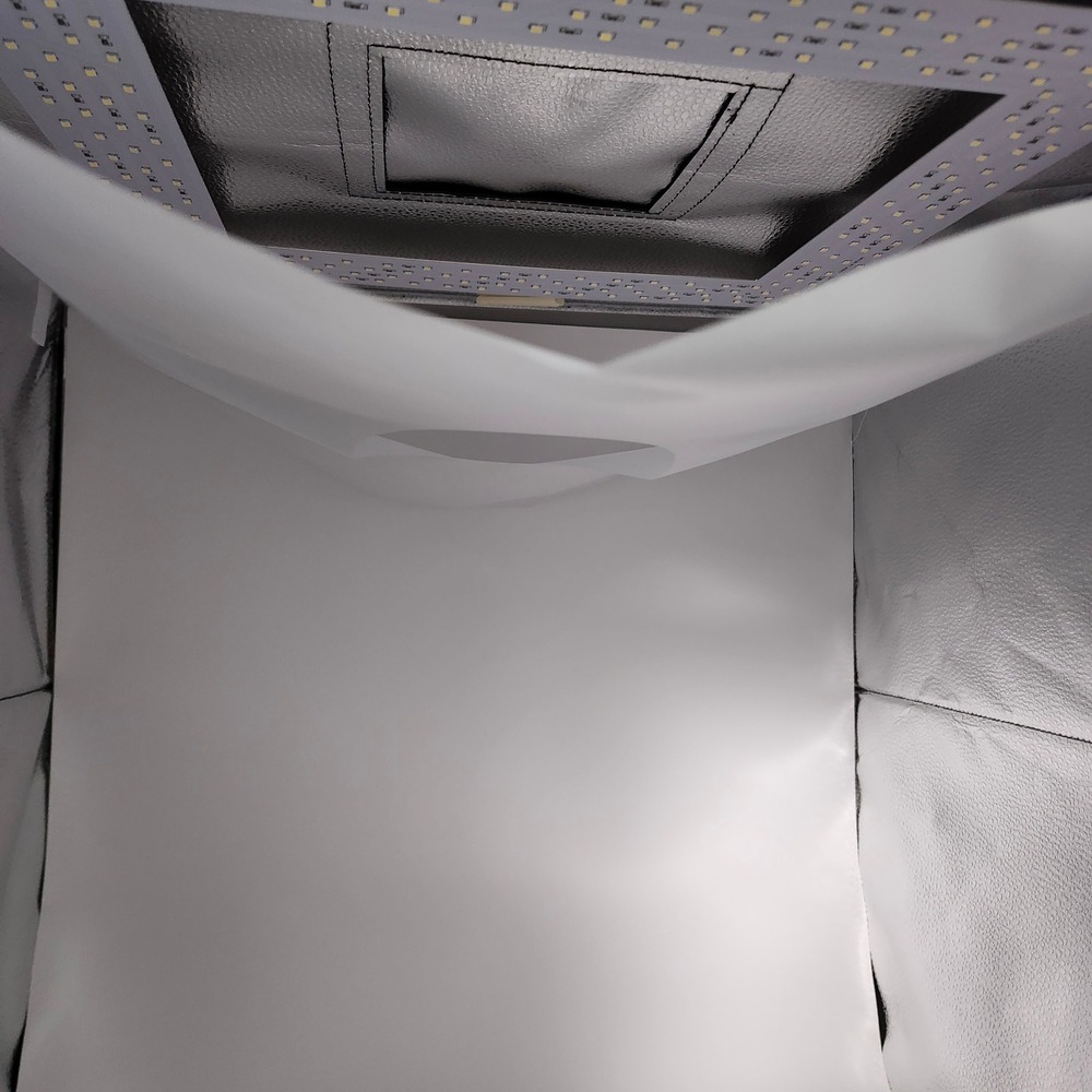 Glendan Photo Studio Light Box Black Portable Folding LED Photography 20"x20" - Picture 2 of 16